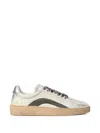 Dsquared2 Rider Distressed-effect Panelled Sneakers In Multi