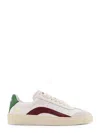 Dsquared2 Leather Low-top Sneakers Contrast Heel