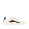Dsquared2 Leather Low-top Sneakers Contrast Heel