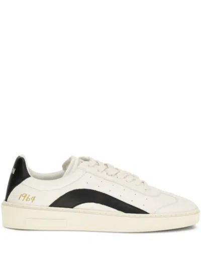 DSQUARED2 RIDER LEATHER SNEAKERS