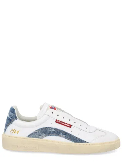 Dsquared2 Rider Sneaker In White