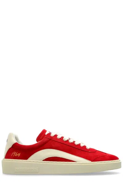 Dsquared2 Rider Sneakers In Red