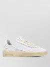 Dsquared2 Rider Sneakers Low Top Perforated Rubber Sole In White