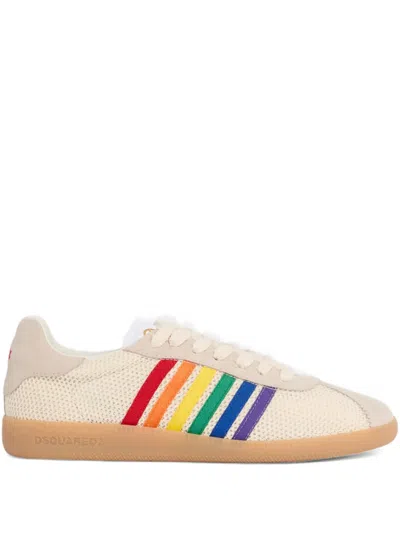 Dsquared2 Rider Sneakers In Neutral
