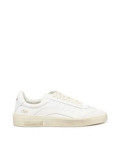 Dsquared2 Rider Sneakers In White