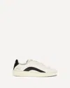 Dsquared2 Dsquared Men Two-tone Leather Rider Sneakers In White