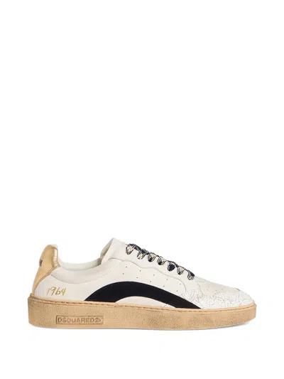Dsquared2 Rider Sneakers In White