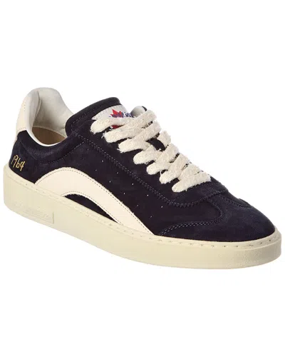 Dsquared2 Rider Suede Sneaker In Blue