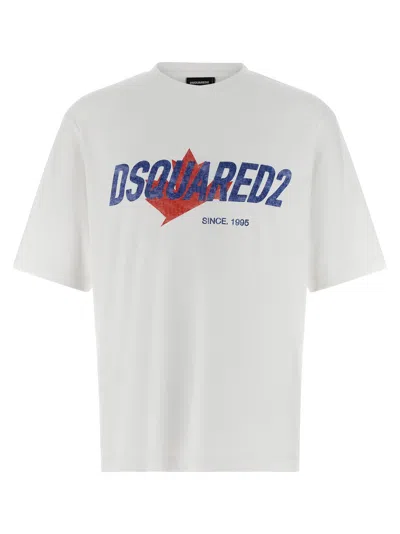 Dsquared2 Rider T-shirt In White