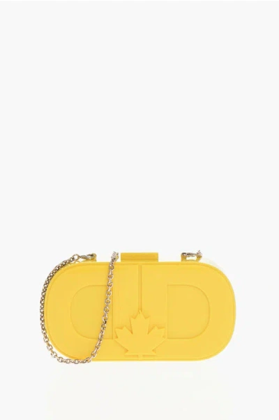 Dsquared2 Rigid Dean & Dan Clutch With Shoulder Chain