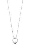 Dsquared2 Silver D2 Hedonism Punk Ring Necklace In White