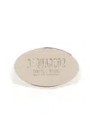 Dsquared2 Logo-engraved Ring In Silver