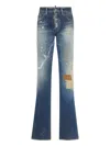 Dsquared2 Ripped Jeans In Blue