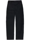 Dsquared2 Ripped Loose-fit Trousers In Blau
