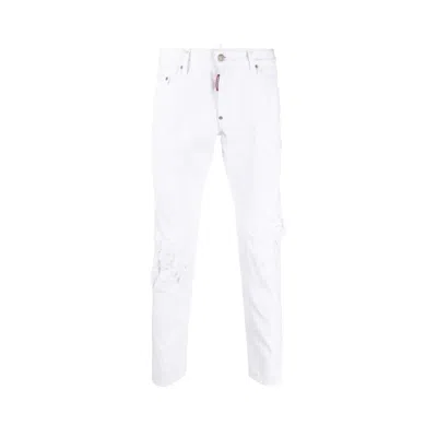 DSQUARED2 DSQUARED2 RIPPED TAPERED SKINNY CUT