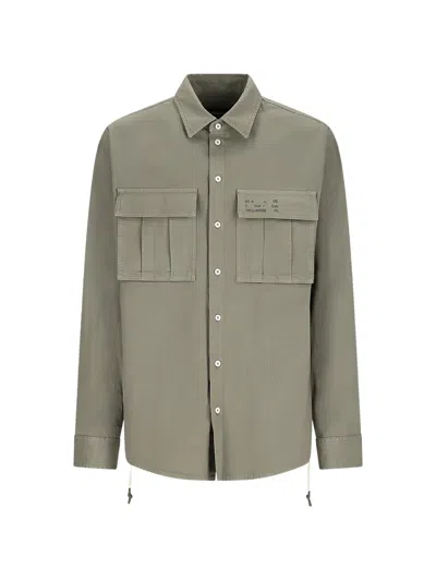 Dsquared2 Ripstop-cotton Shirt In Green