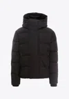 Dsquared2 Road Man Quilted Puffer Jacket In Black
