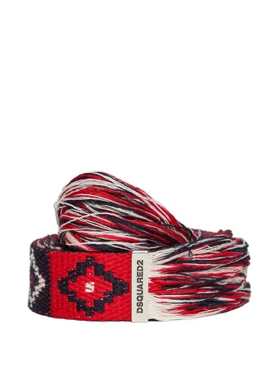 Dsquared2 Rock Your Road Belt In Brown