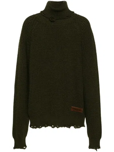 DSQUARED2 DSQUARED2 ROLL-NECK WOOL JUMPER