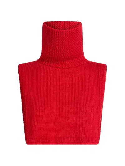 Dsquared2 Roll-neck Knit Sweater In Red