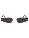 Dsquared2 Rose Gold Metal Sunglasses In Multi