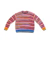 Dsquared2 Round-collar And Long-sleeved Sweater In Pink