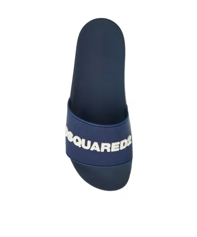 Dsquared2 Logo Sliders Black