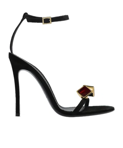Dsquared2 Icon Clubbing Sandals In Black