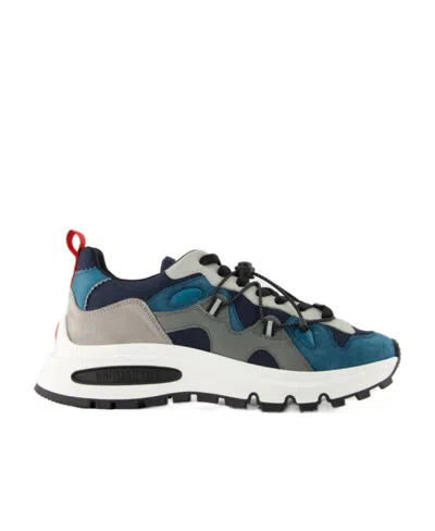 Dsquared2 Round-headed Professional Sports Shoes In Black
