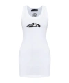 Dsquared2 Logo-print Mini Dress In White