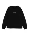Dsquared2 Kids' Round-neck Sweater In Black