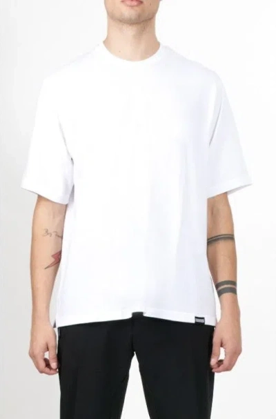 Dsquared2 Round Neck T-shirt In Bianco