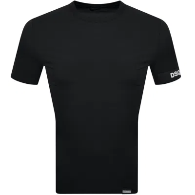 Dsquared2 Round Neck T Shirt Black