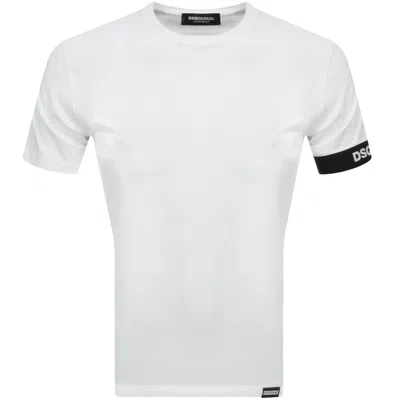 Dsquared2 Round Neck T Shirt White