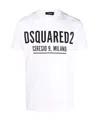 Dsquared2 Ceresio 9 Print Cotton Jersey T-shirt In White