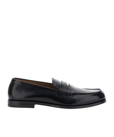 Dsquared2 Round Toe Loafers