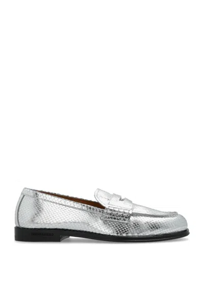 Dsquared2 Round Toe Loafers