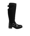 Dsquared2 Round-toe Tall Boots In Black