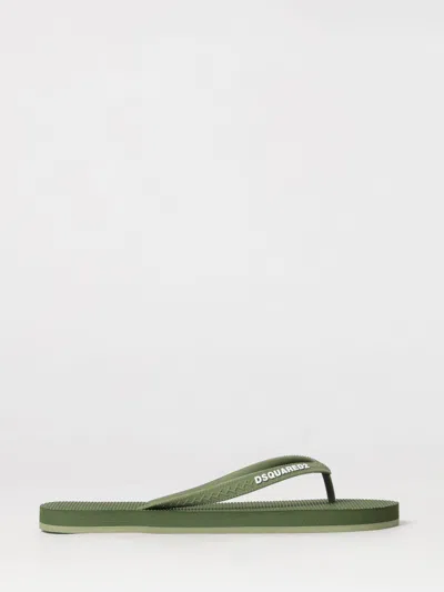 Dsquared2 Sandals Men Color Military In Green