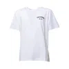 Dsquared2 Rubber Logo T-shirt In White Cotton