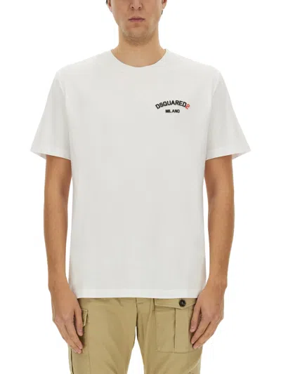 Dsquared2 T-shirts And Polos White