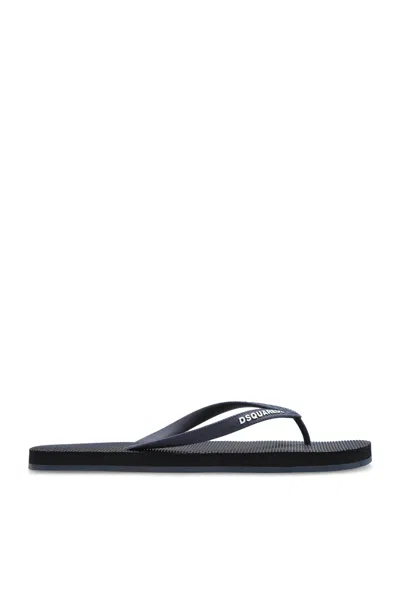 DSQUARED2 DSQUARED2 RUBBER SLIDES WITH LOGO