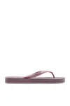 Dsquared2 Rubber Slides With Logo In Rosa