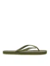 Dsquared2 Dsquared Men Rubber Thong Sandal In Green