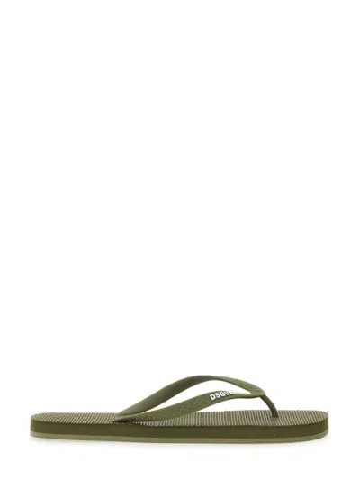 DSQUARED2 DSQUARED2 RUBBER THONG SANDAL