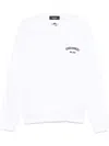 Dsquared2 Cotton Roundneck Sweatshirt In Weiss