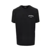 Dsquared2 Black Crew-neck T-shirt With Logo On The Front In Cotton Man In Black
