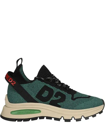 Dsquared2 Run Ds2 Sneakers In Green