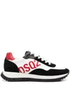 Dsquared2 Man Sneakers White Size 9 Leather In White
