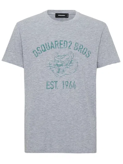 DSQUARED2 COOL FIT TEE BY DSQUARED2,S74GD1381.S22146 857M GREY MELANGE